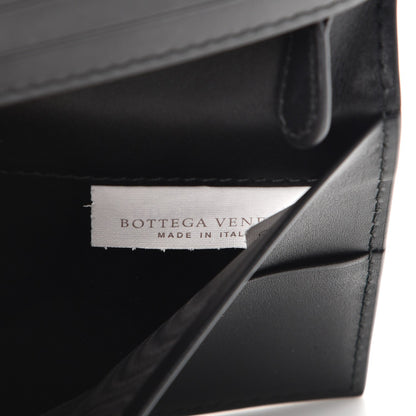 Bottega Veneta Nappa Intrecciato Flap Wallet Nero Black 7 of 10