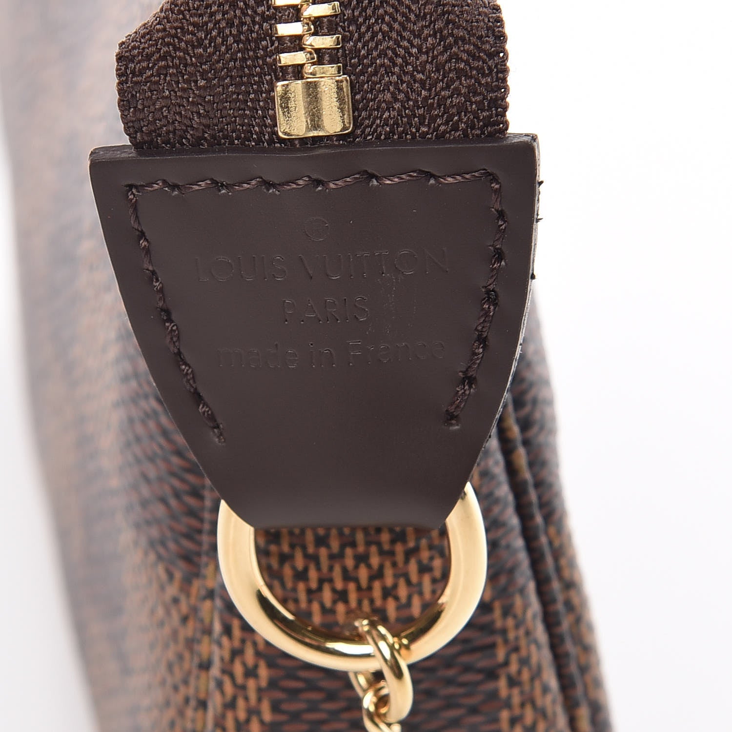 Louis Vuitton Damier Ebene Mini Pochette Accessories 8 of 10