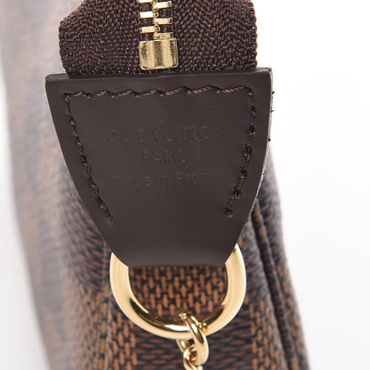 Louis Vuitton Damier Ebene Mini Pochette Accessories 8 of 10
