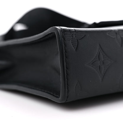 Louis Vuitton Calfskin Monogram Shadow Gaston Wearable Wallet 6 of 9