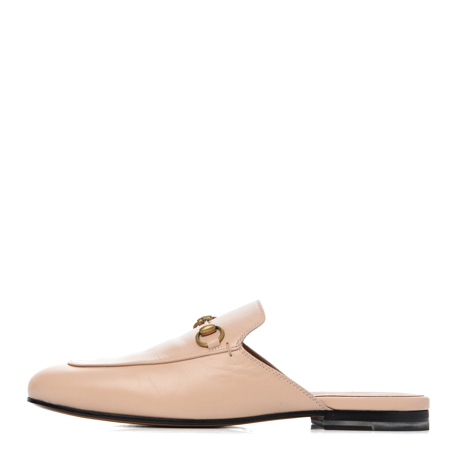 Gucci Malaga Kid Womens Princetown Slippers 38 Skin Rose 1 of 17