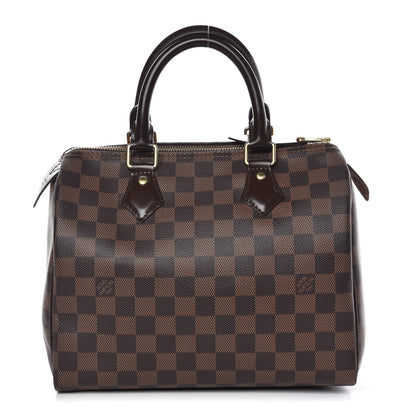 Louis Vuitton Damier Ebene Speedy 25 1 of 12