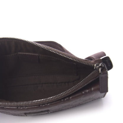 Gucci Guccissima Waist Belt Bag Dark Brown 5 of 10