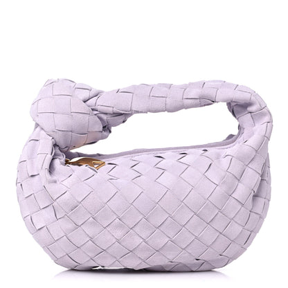 Bottega Veneta Suede Intrecciato Mini Jodie Mirth Washed 1 of 8