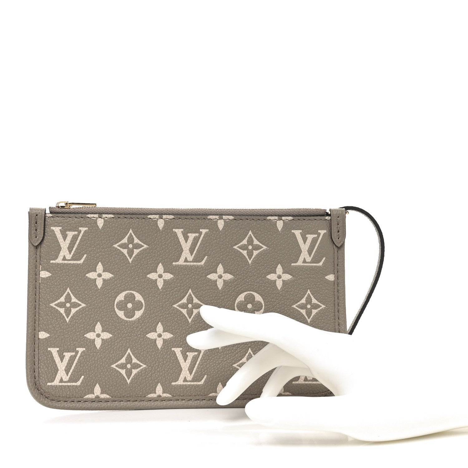 Louis Vuitton Empreinte CarryAll PM Pochette Tourterelle Creme 2 of 6
