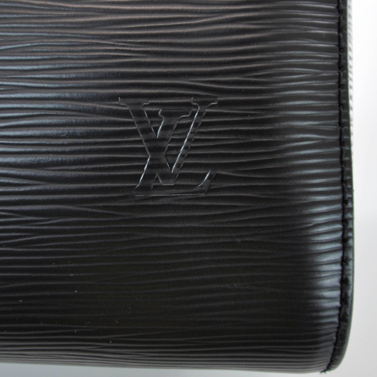 Louis Vuitton Epi Speedy 25 Black 5 of 8