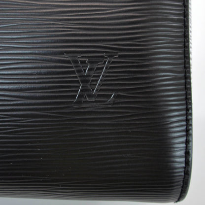 Louis Vuitton Epi Speedy 25 Black 5 of 8