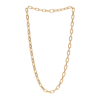 David Yurman 18K Yellow Gold 6mm Madison Chain Necklace 3 of 4