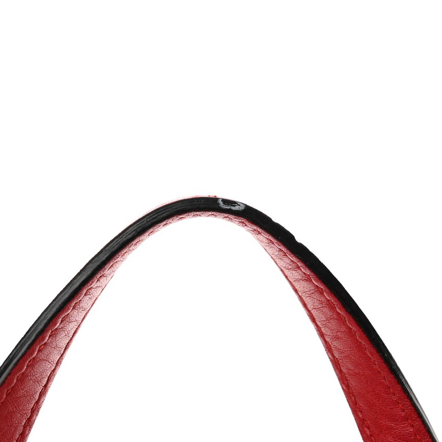 Cellarius Calfskin Small Bamboo Daily Top Handle Bag Hibiscus Red