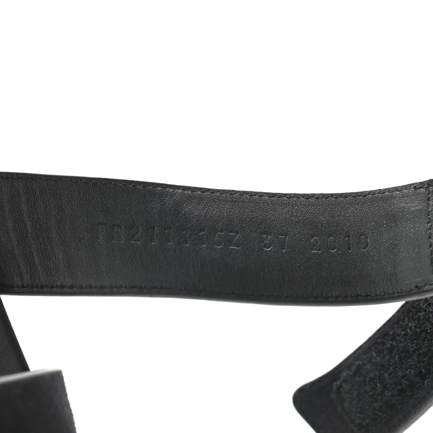 Suede Goatskin Womens Chypre Sandals 37 Black