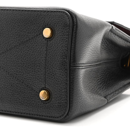 Mulberry Small Classic Grain Calfskin Mini Seaton Black 9 of 9