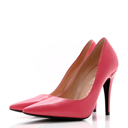 Gucci Malaga Kid GG 95mm Pumps 36.5 Rhodamine Pink 3 of 12