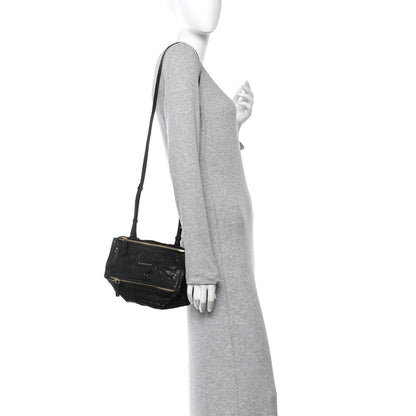 Givenchy Tumbled Sheepskin Mini Pandora Black 2 of 15
