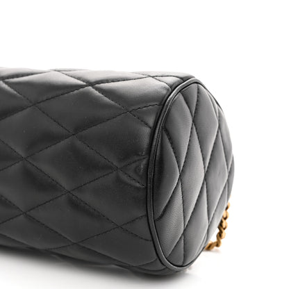 Saint Laurent Lambskin Monogram Small Sade Tube Bag Black 10 of 10
