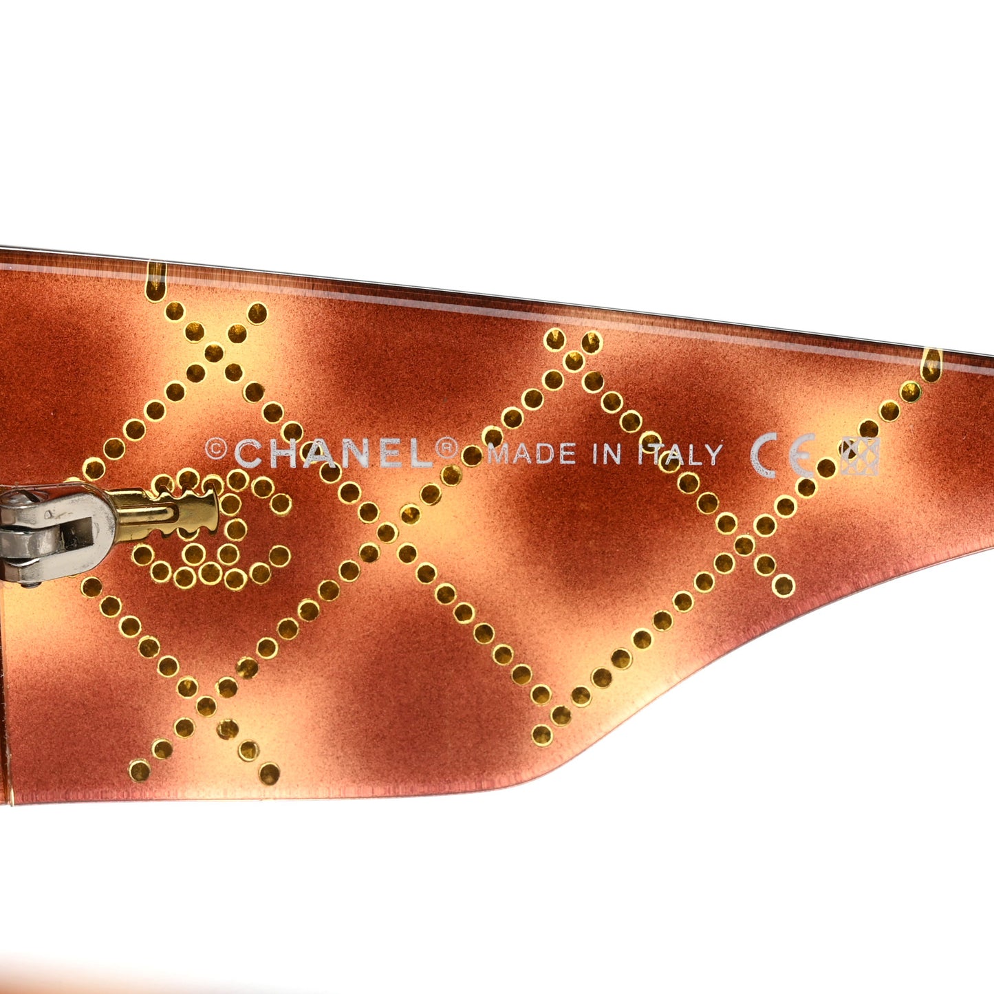 Acetate Crystal CC Sunglasses 5080-B Brown