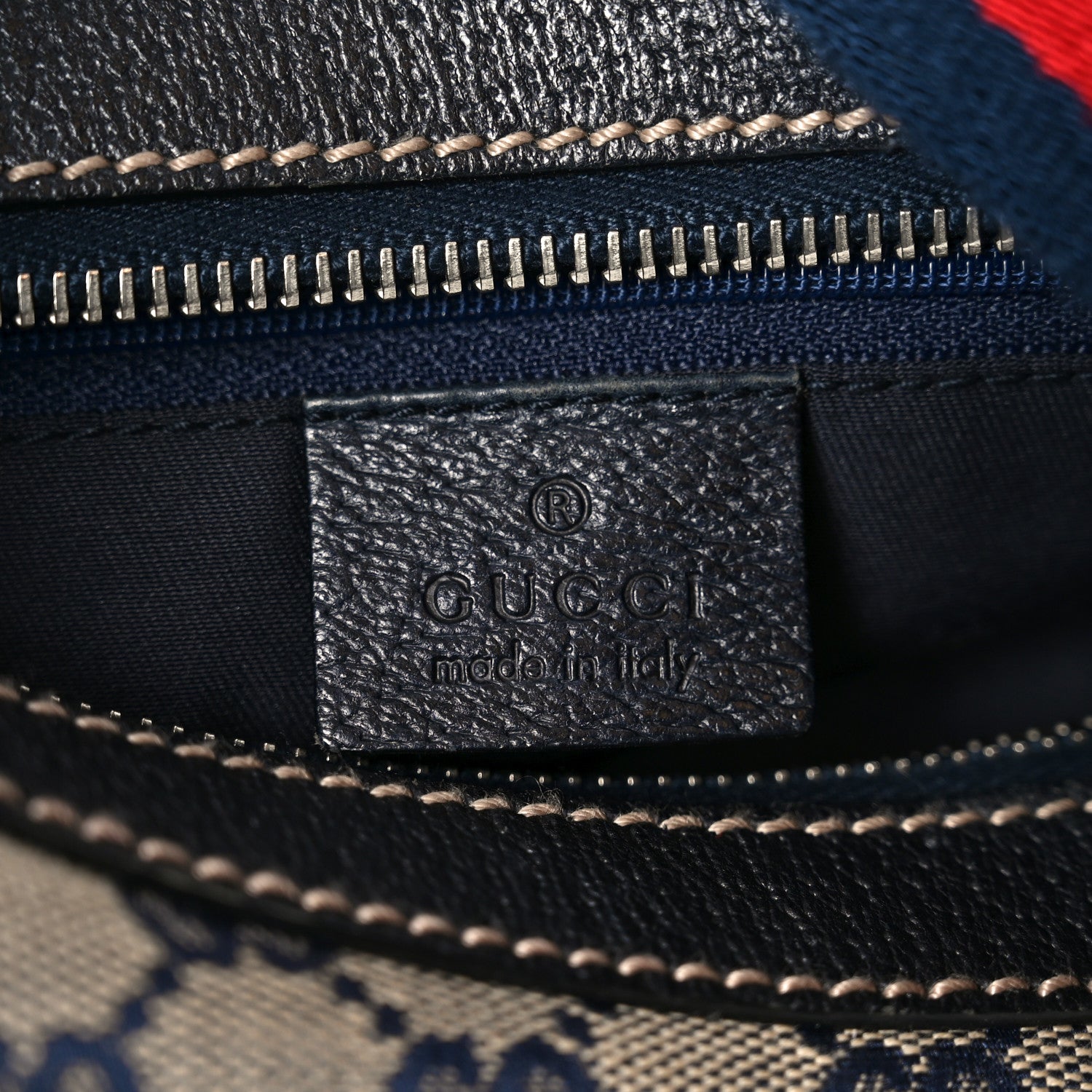 Gucci Monogram Medium Pop Hobo Navy 6 of 10