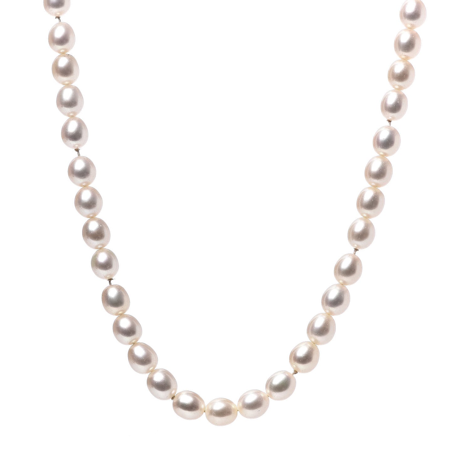 Sterling Silver Pearl Strand Toggle Necklace