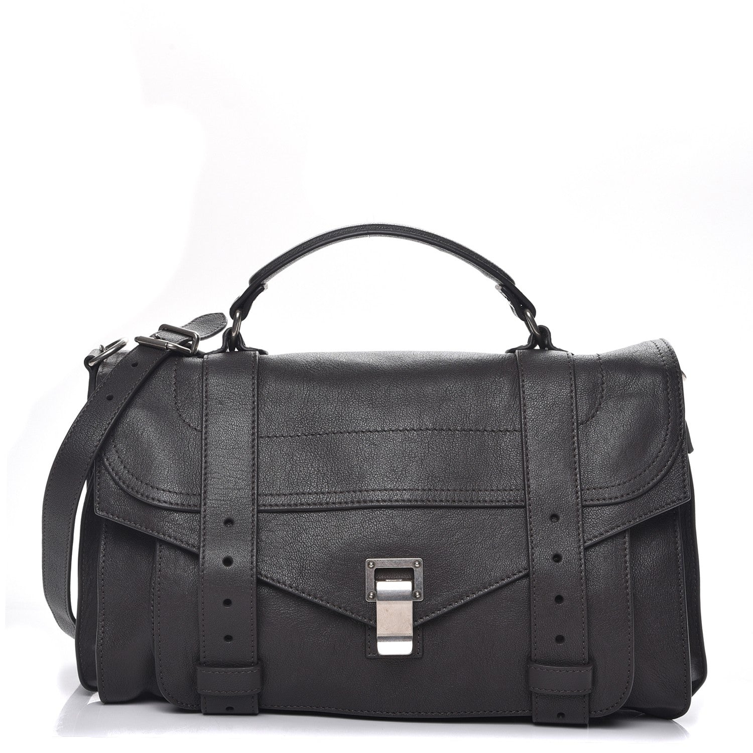 Proenza Schouler Lambskin Medium PS1 Satchel Pepe 1 of 9