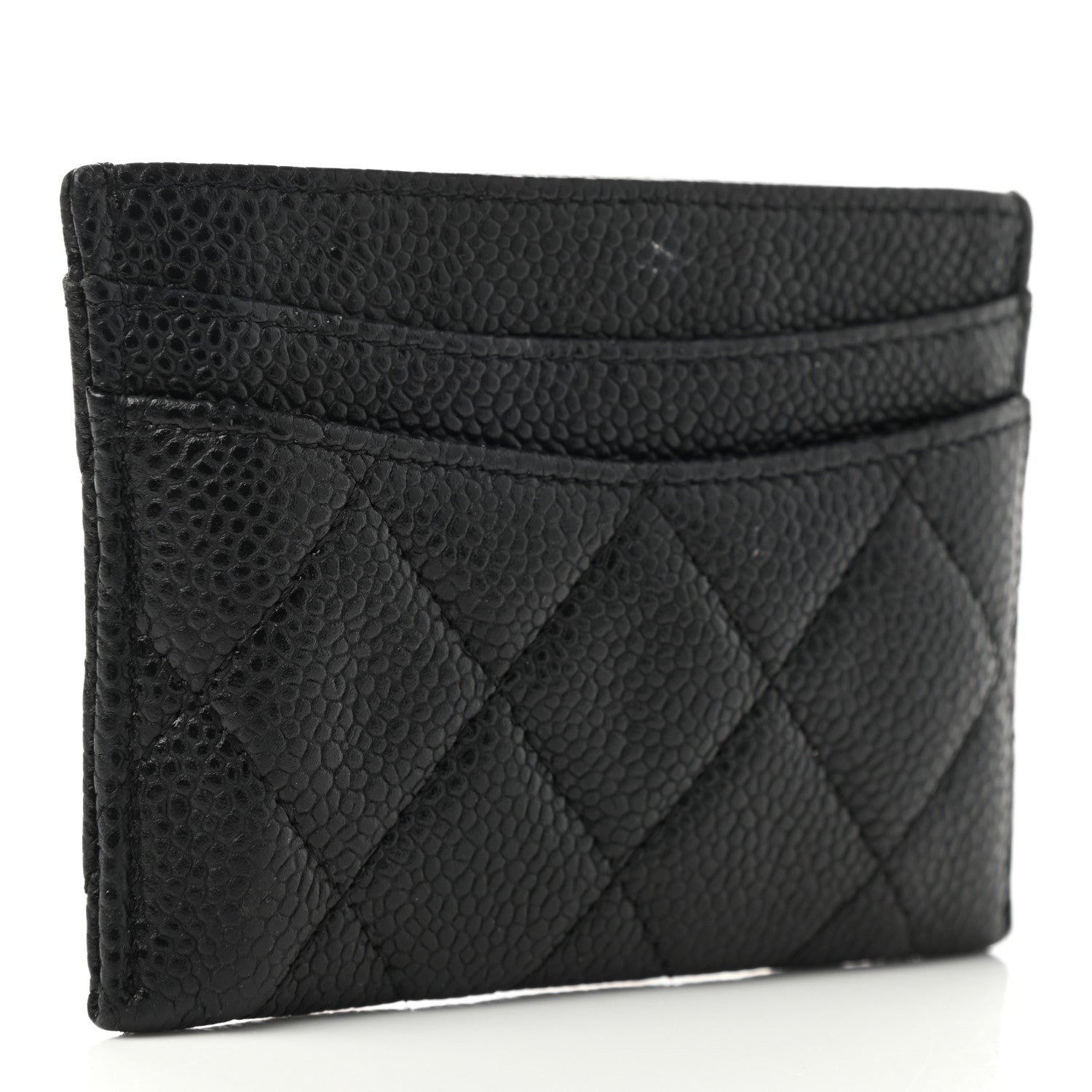 Chanel Caviar Quilted Card Holder Black 3 of 10
