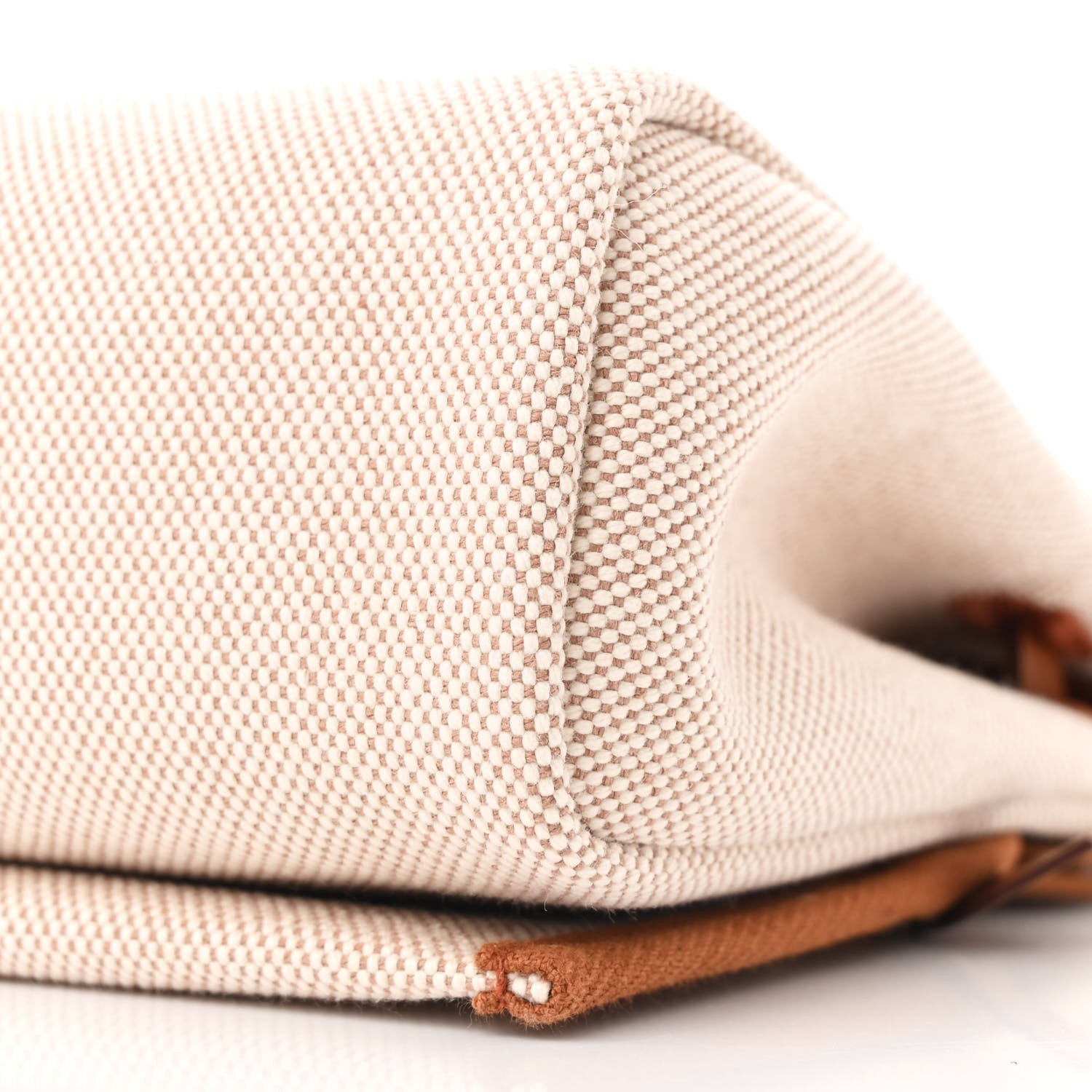 Hermes Military Toile Vache Hunter Herbag Zip Retourne 20 Ecru Beige Fauve 10 of 11