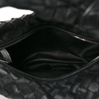 Bottega Veneta Nappa Intrecciato Teen Jodie Hobo Black 6 of 10