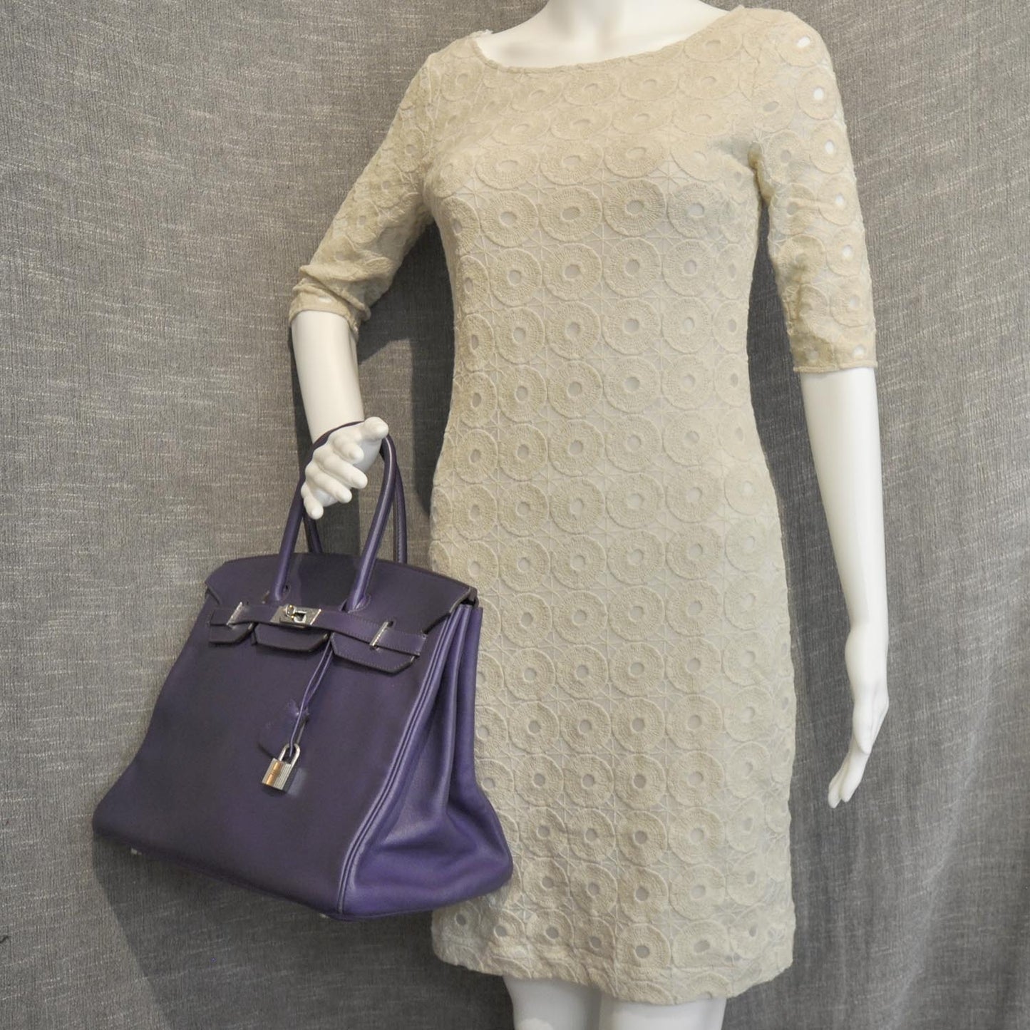 Swift Birkin 35 Iris Purple