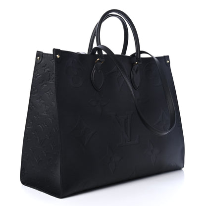Louis Vuitton Empreinte Monogram Giant Onthego GM Black 2 of 4