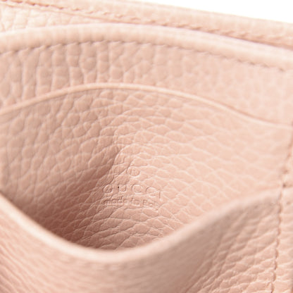 Gucci Dollar Calfskin GG Marmont Coin Case Card Holder Perfect Pink 5 of 7