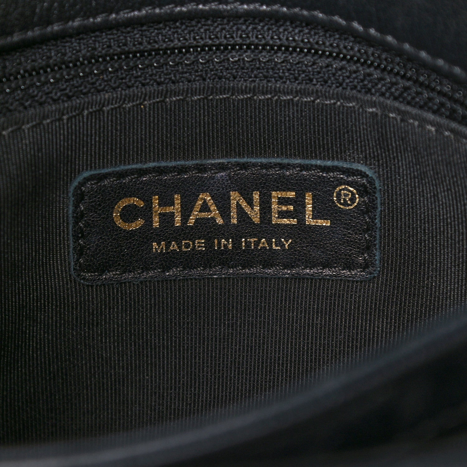 Chanel Grained Calfskin Small Chevron Chic Top Handle Flap Black 6 of 17