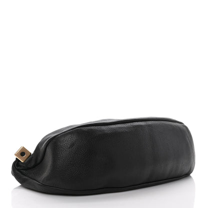 Chanel Grained Calfskin Tassel Hobo Black 4 of 9
