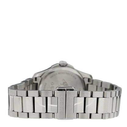 Gucci Stainless Steel 27mm G-Timeless Charm Quartz Watch Black 3 of 5