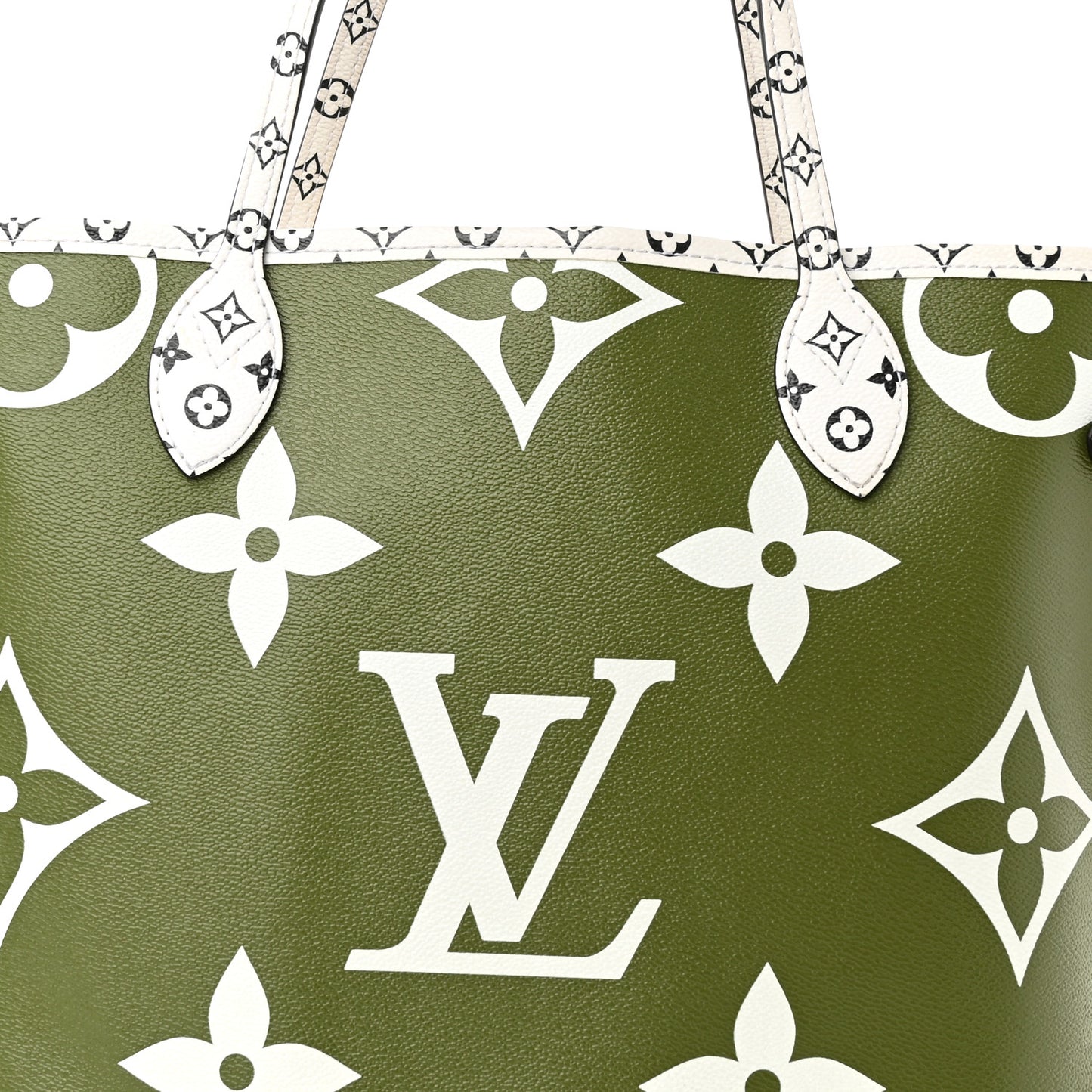 Monogram Giant Neverfull MM Kaki