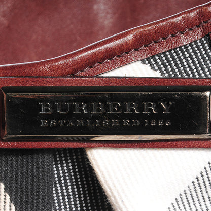 Burberry Canvas Mega Check Lowry Brown 8 of 8