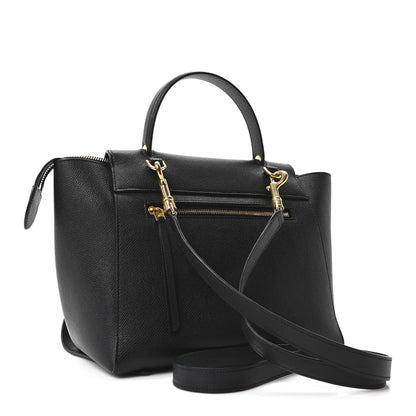 Celine Grained Calfskin Micro Belt Bag Black 3 of 10