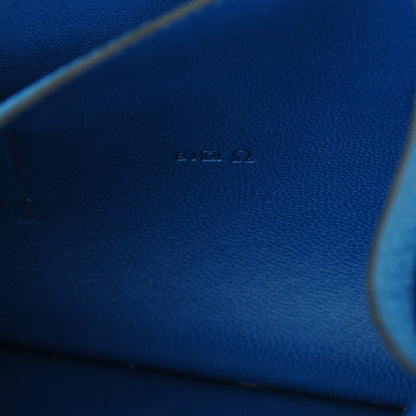 Hermes Togo Dogon Duo Wallet Bleu de Galice 6 of 9