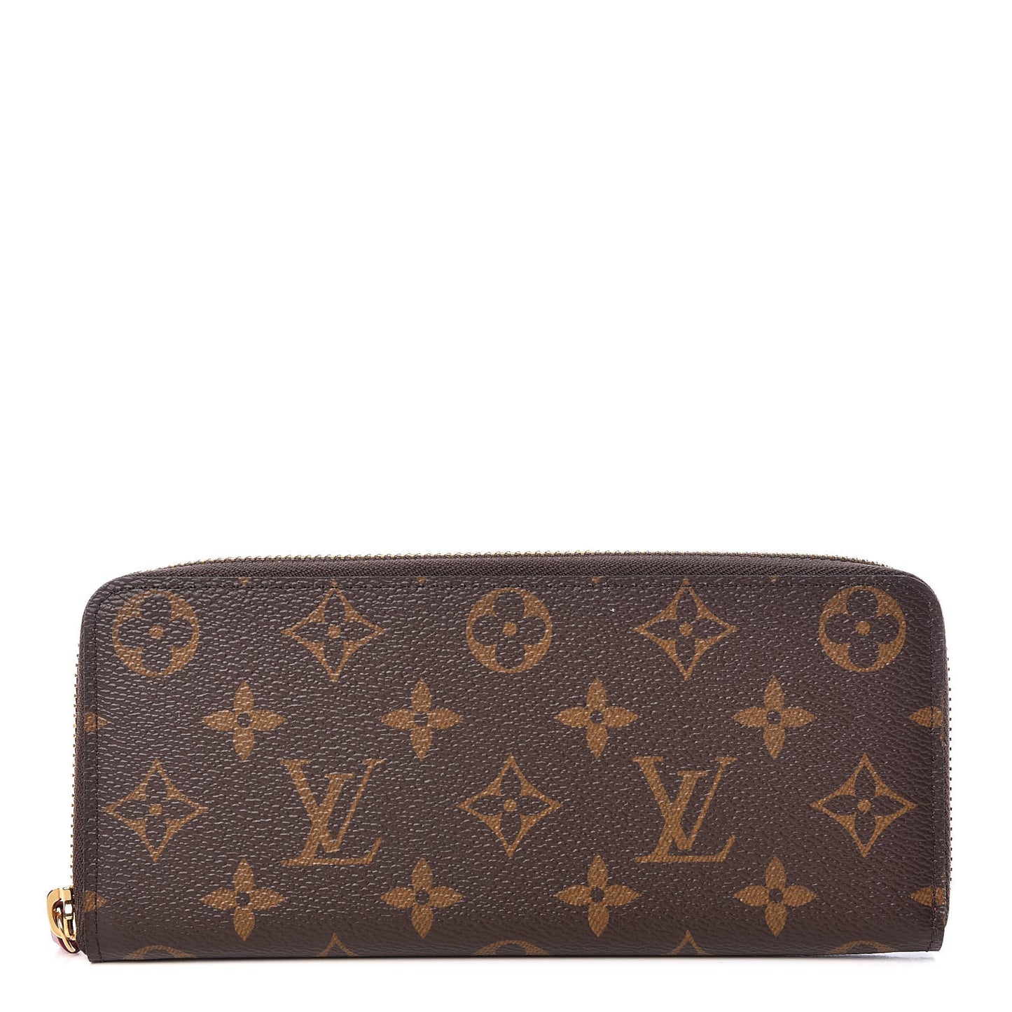 Monogram Clemence Wallet Fuchsia