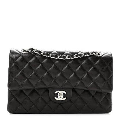 Chanel Caviar Quilted Medium Double Flap Brown 1 of 11