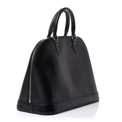 Louis Vuitton Epi Alma PM Black 3 of 9