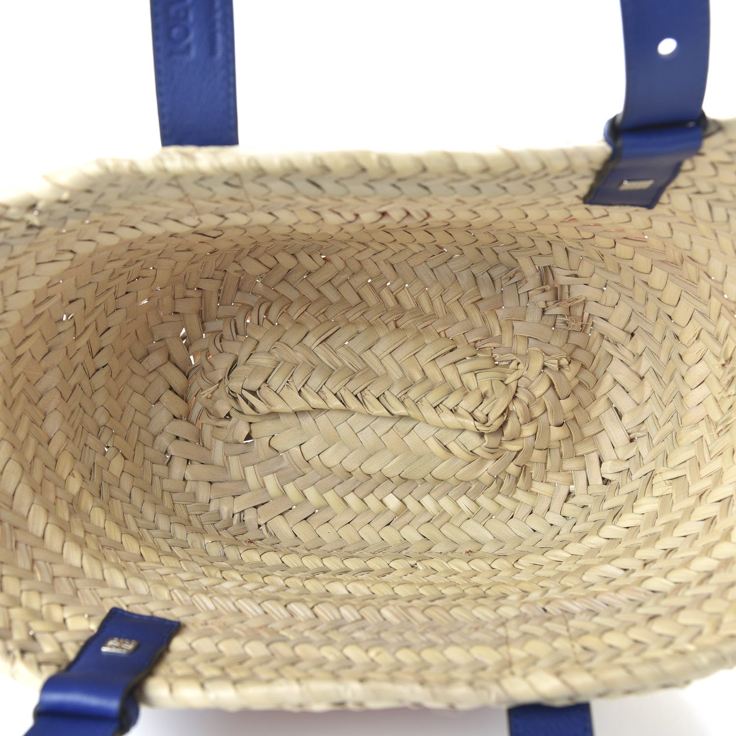Loewe Raffia Small Basket Tote Bag Natural 5 of 9