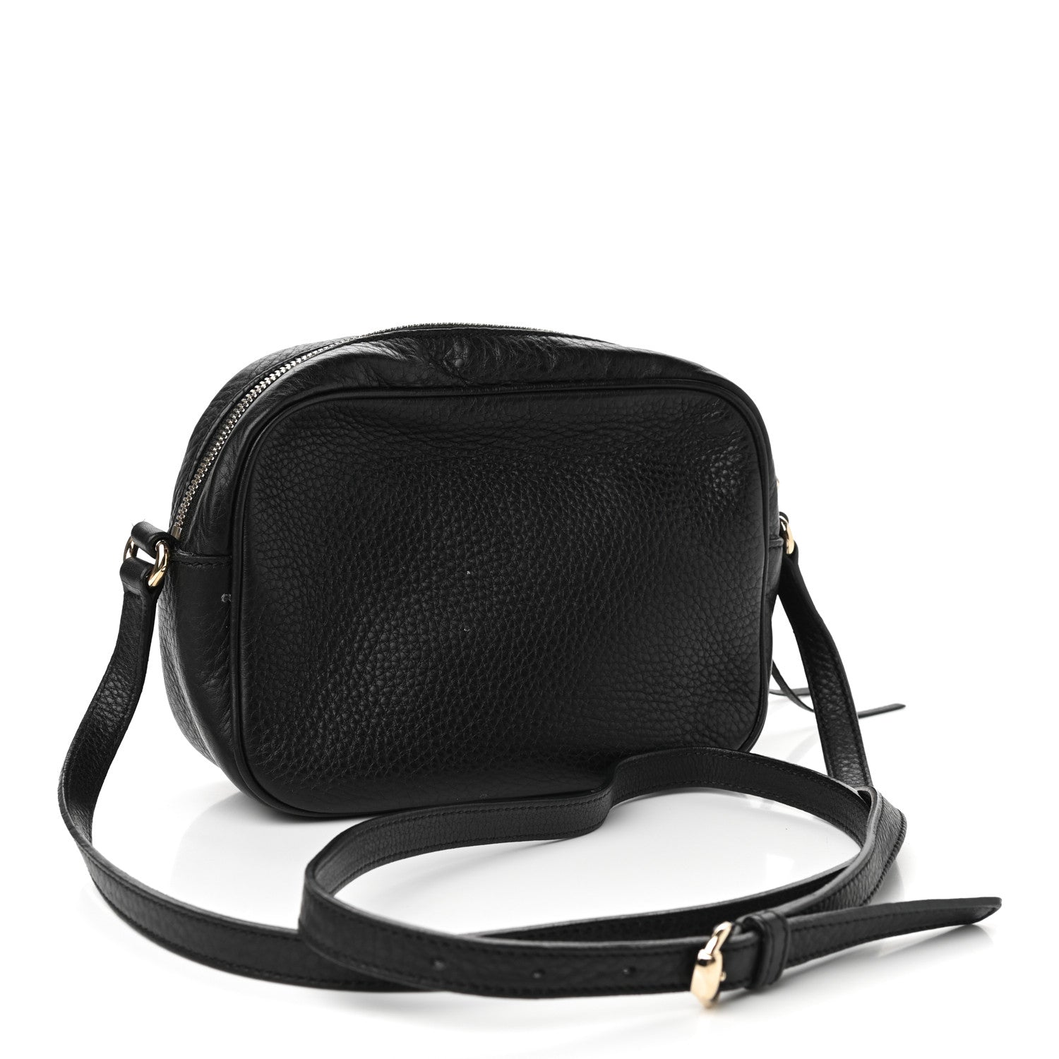 Gucci Pebbled Calfskin Small Soho Disco Bag Black 3 of 13