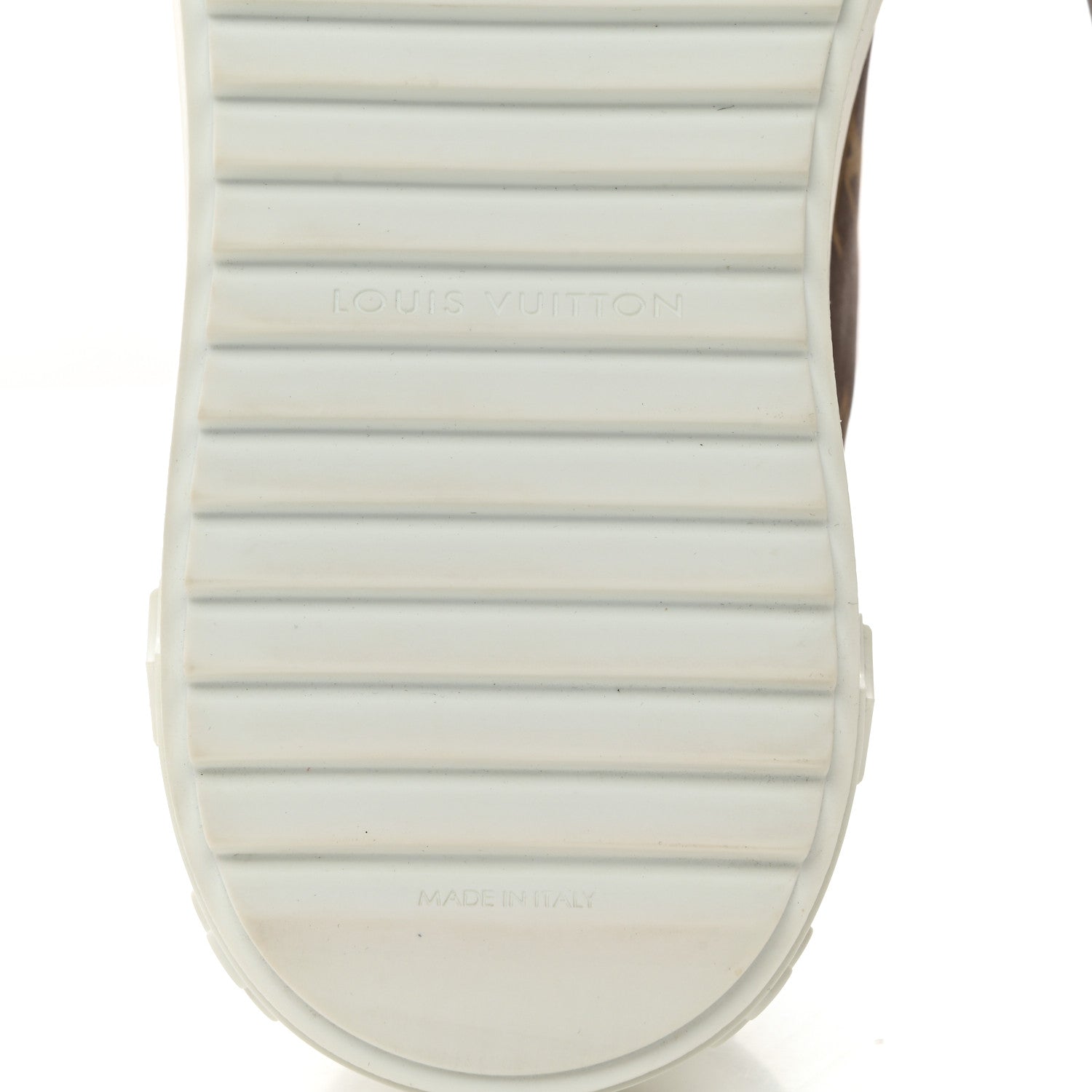 Louis Vuitton Monogram Nylon Time Out Sneakers 37 8 of 8