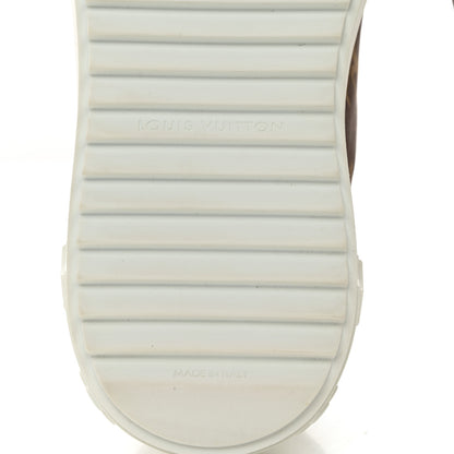Louis Vuitton Monogram Nylon Time Out Sneakers 37 8 of 8