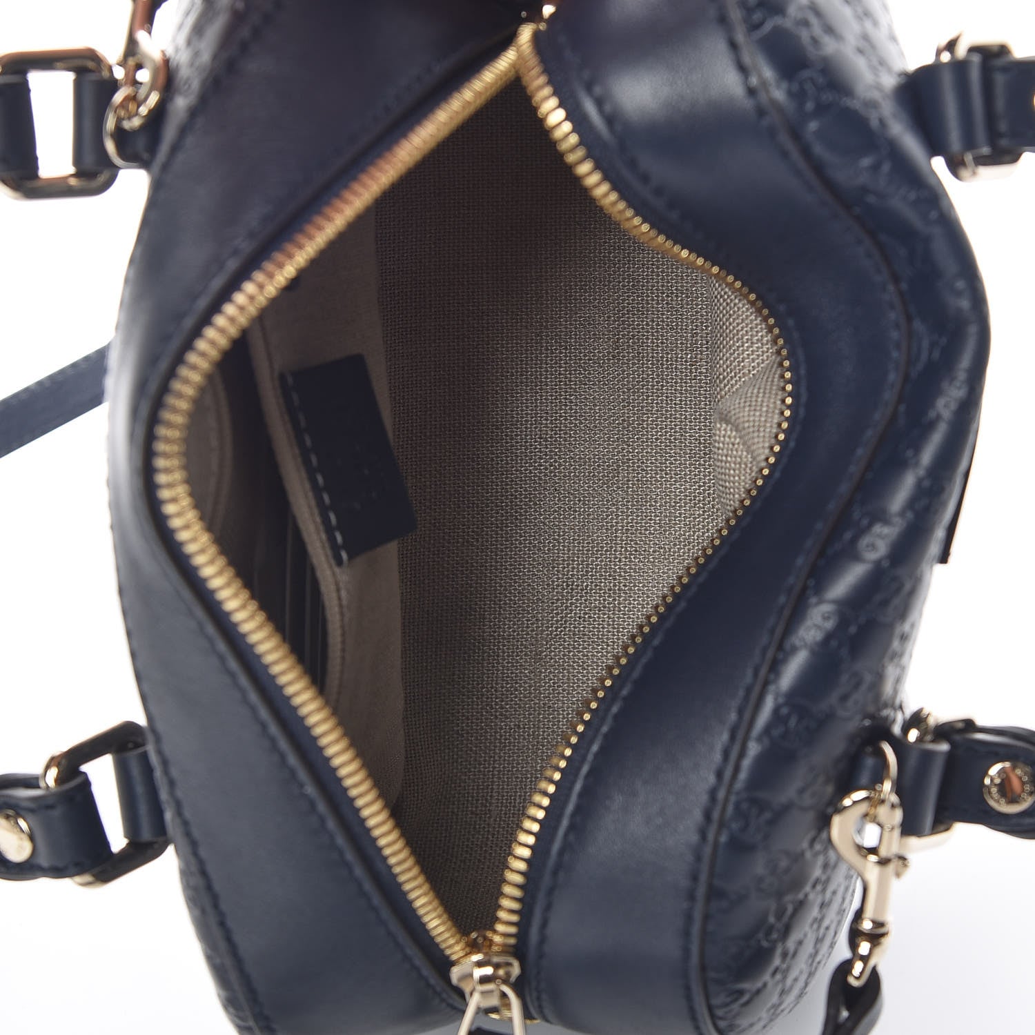 Gucci Soft Microguccissima Small Crossbody Bag Blue 7 of 10