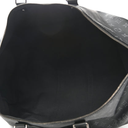 Louis Vuitton Monogram Eclipse Keepall Bandouliere 55 5 of 11