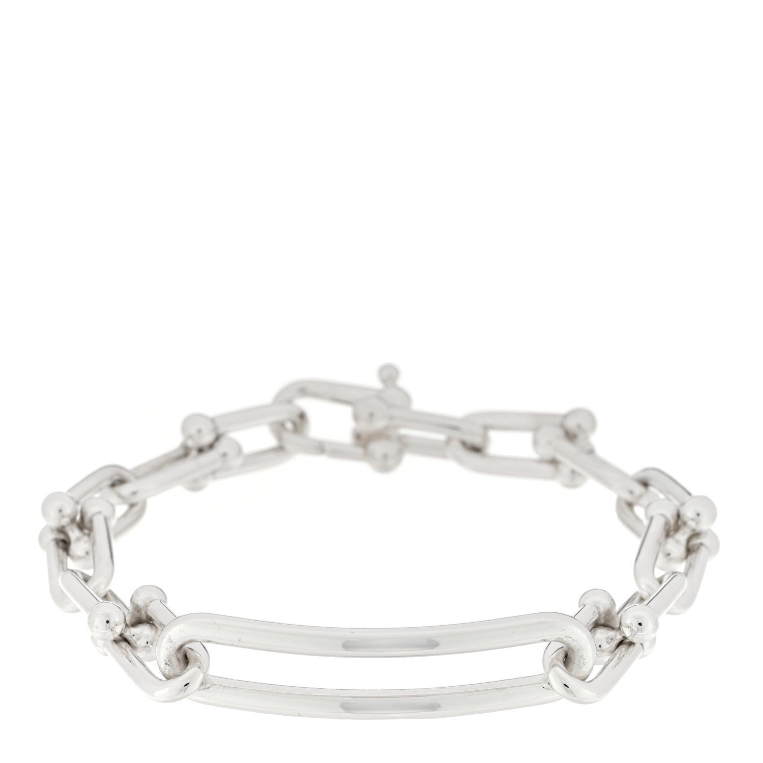 Tiffany Sterling Silver HardWear Link Bracelet 1 of 3
