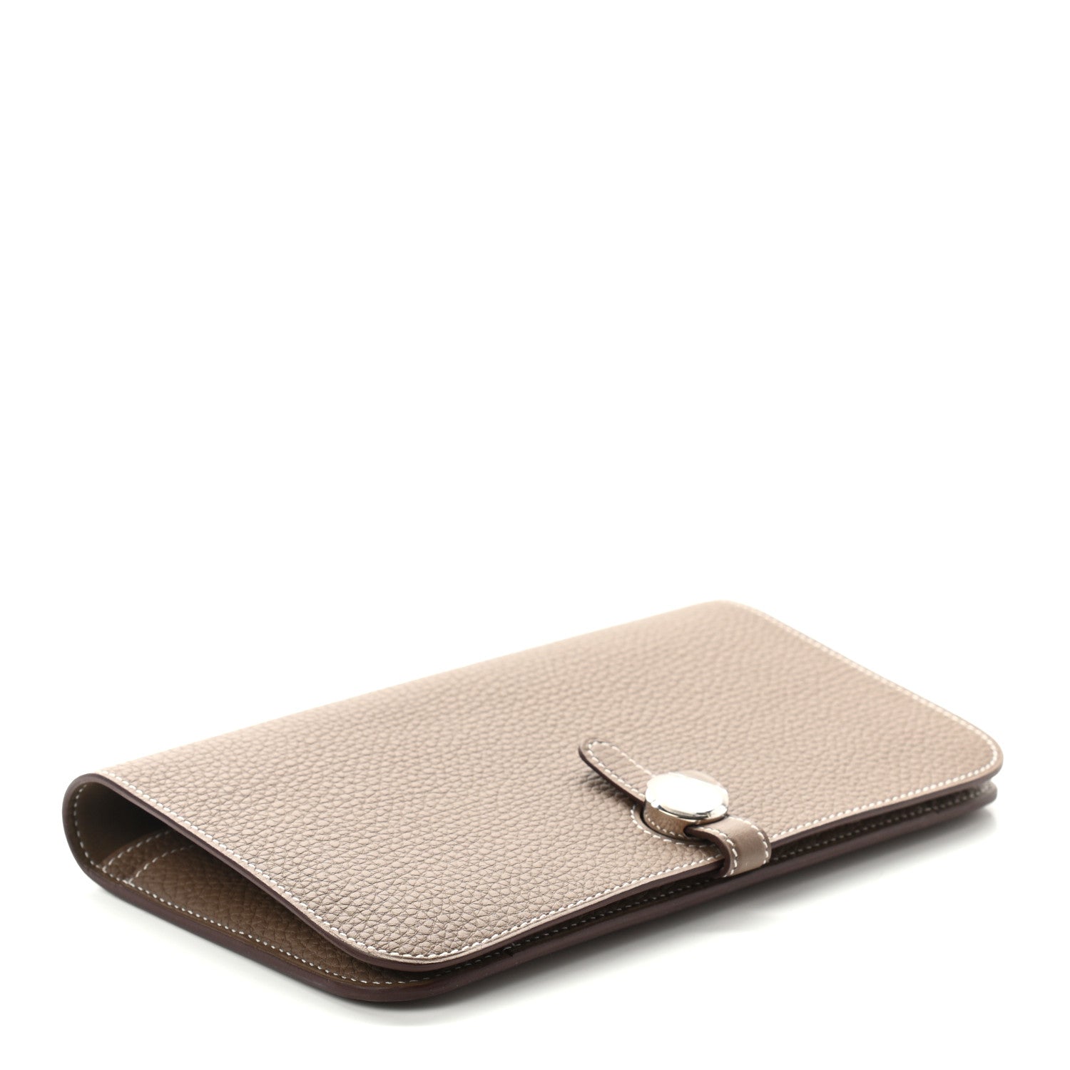 Hermes Togo Dogon Duo Wallet Etoupe 5 of 9