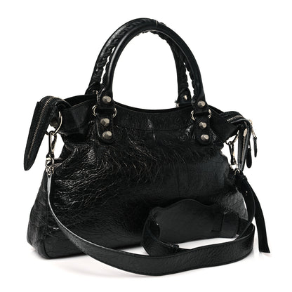 Balenciaga Agneau Giant 12 Silver Hardware Town Black 4 of 11
