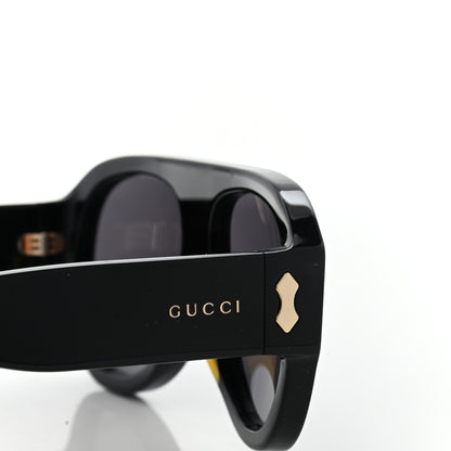 Gucci Acetate Aviator Sunglasses GG0668S Black 5 of 10