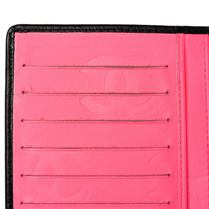 Chanel Calfskin Quilted Cambon Yen Wallet Black 11 of 11