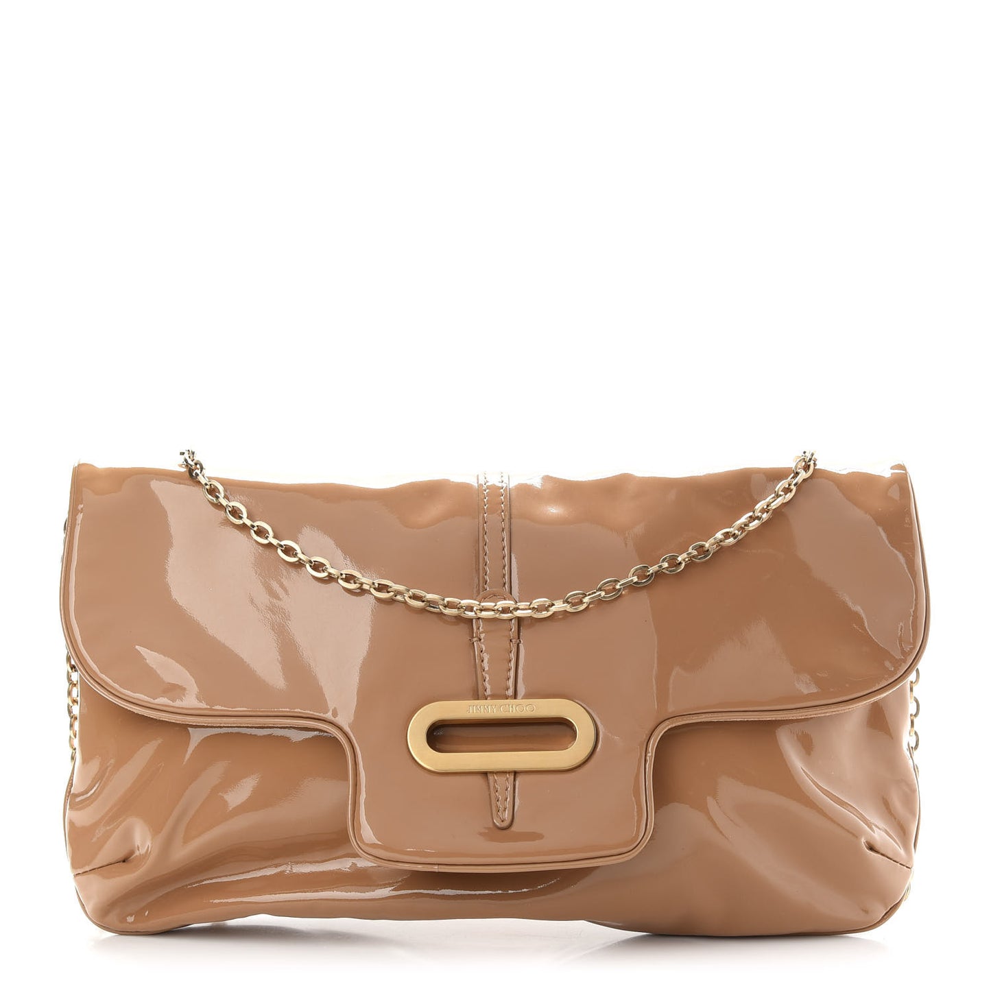 Patent Chain Clutch Nude